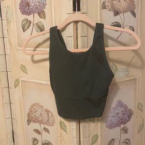 Victoria secret - green athletic bralette top